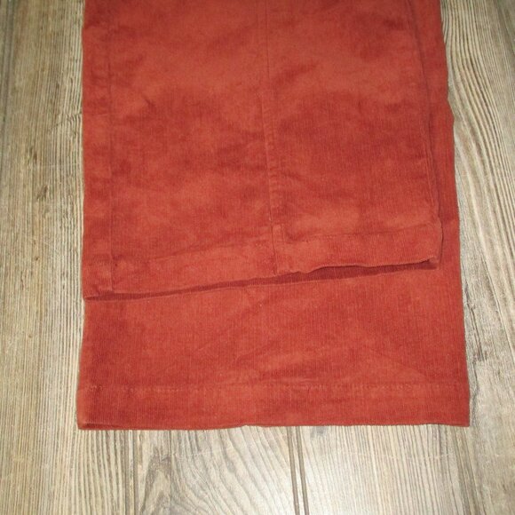 Knox Rose Womens Wide Leg Corduroy Pants Rusty Brown Sz 6 Grunge Hippie Boho - Picture 10 of 11